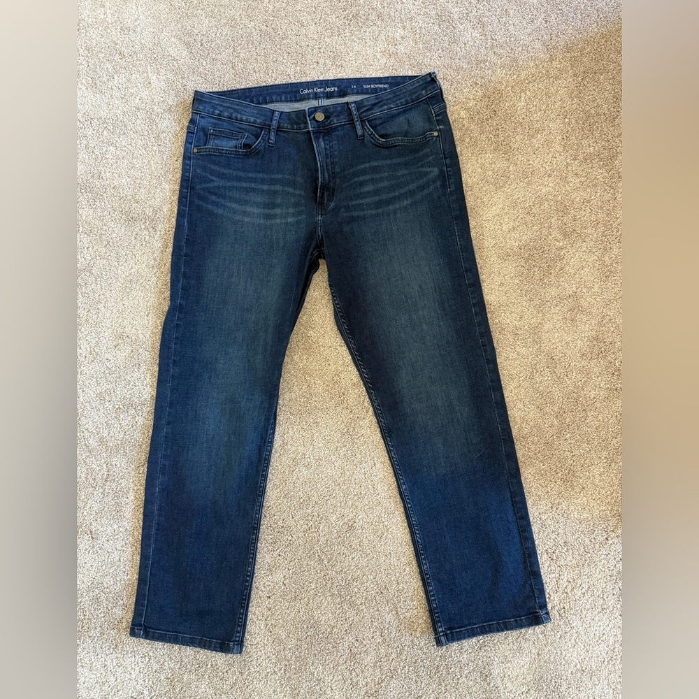 Calvin Klein Jeans Women’s Dark Blue Slim Fit